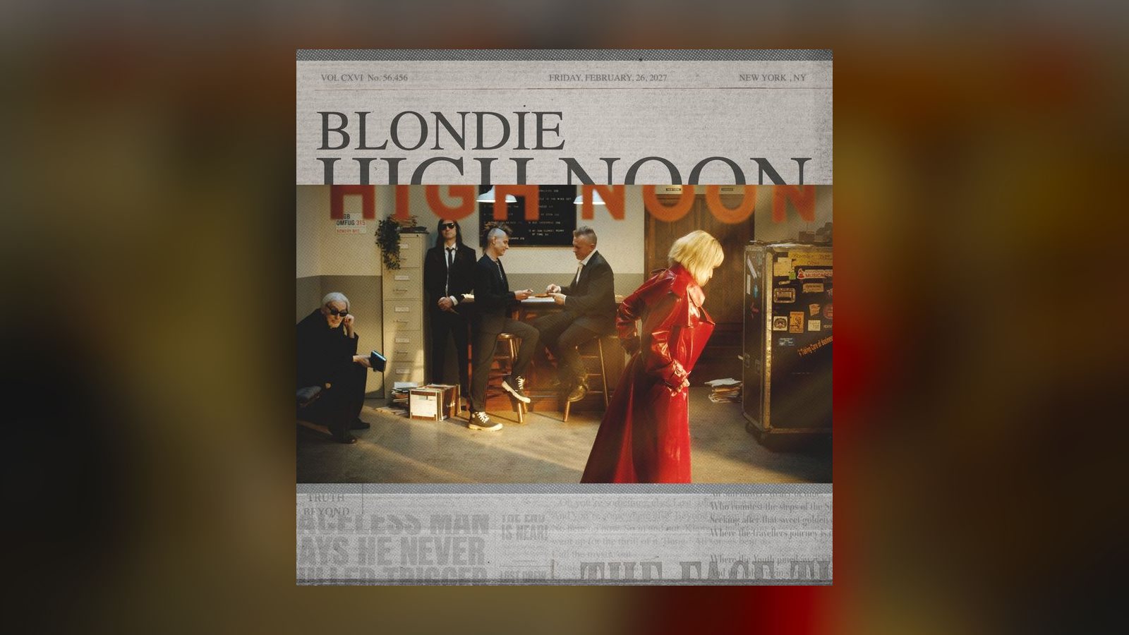 Blondie announce High Noon for 26 February 2027, with Johnny Marr's "Spectral Eyes" out now