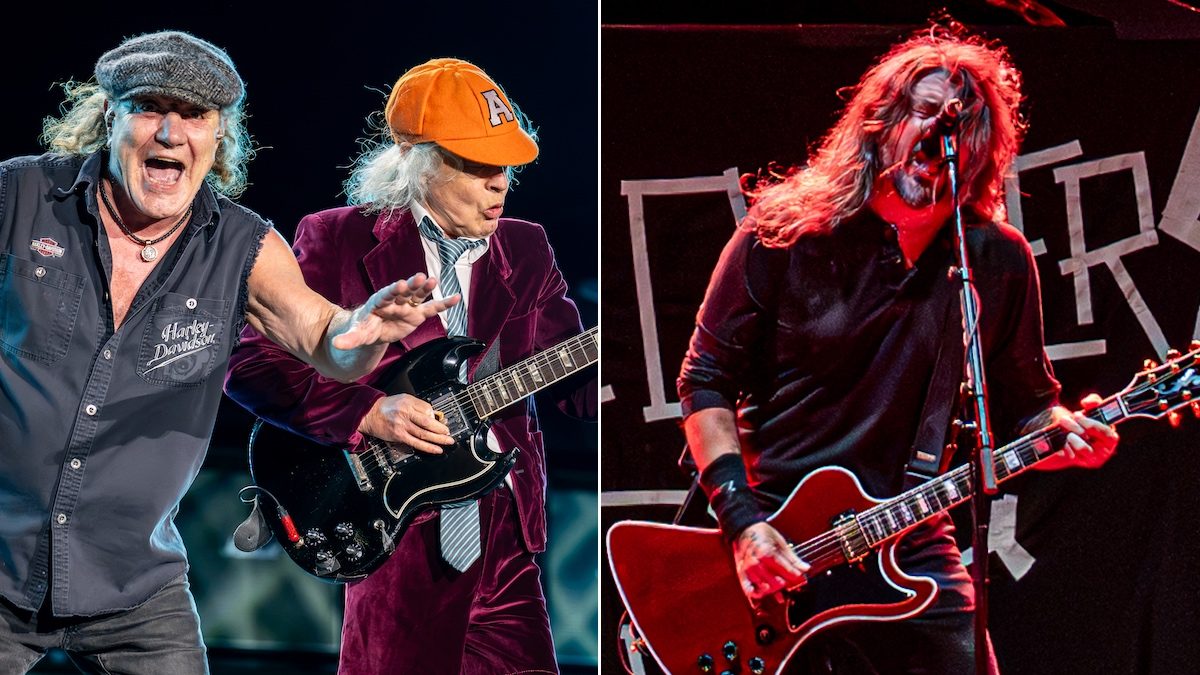 Dave Grohl joined AC/DC for "Highway to Hell" at MetLife, after Foo Fighters opened the night