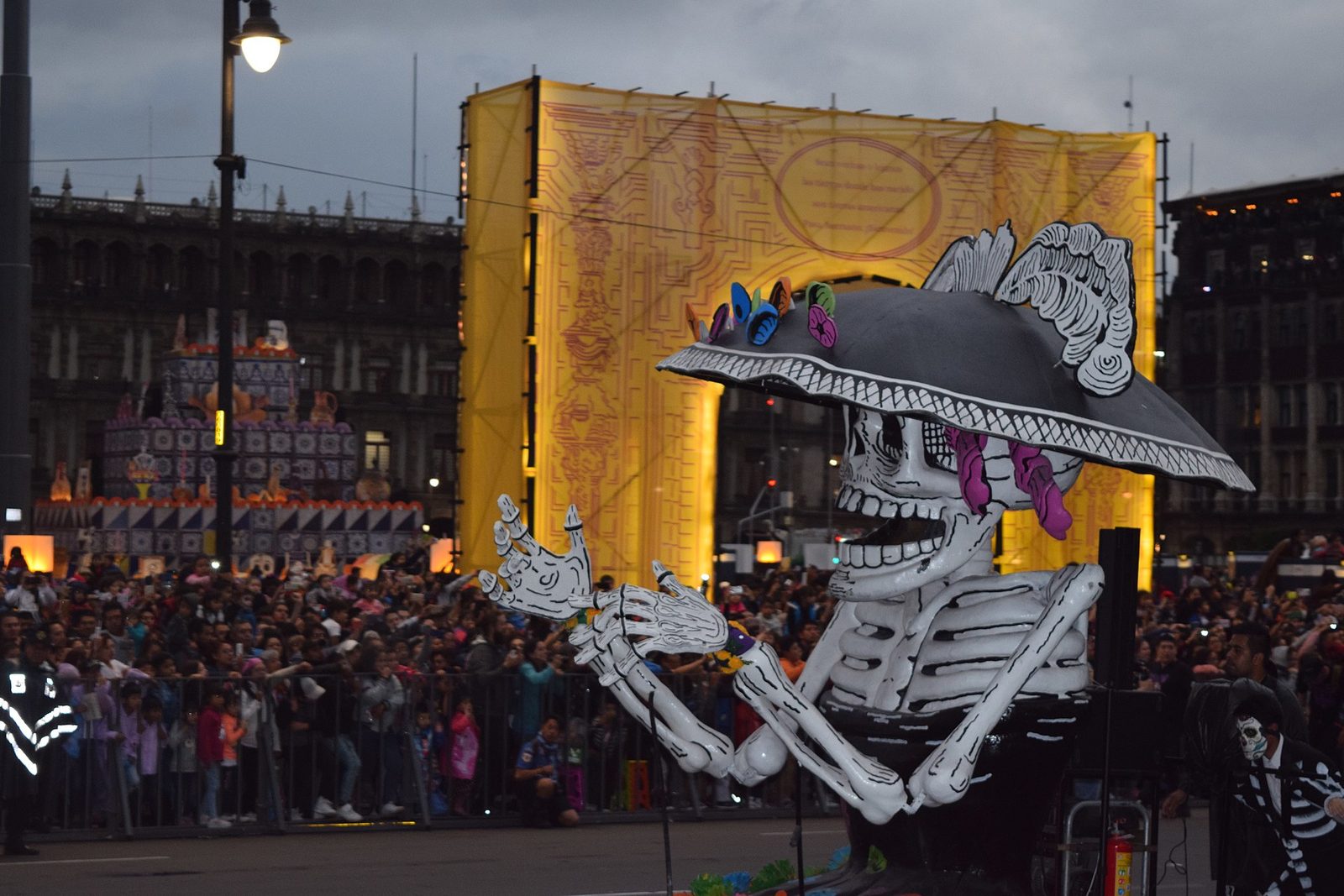 Films gave the Day of the Dead its parade. They could only borrow its song