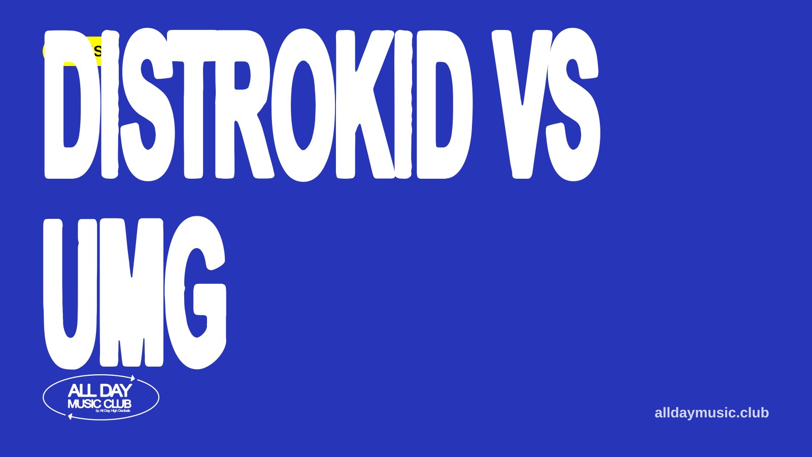 DistroKid confirms it pulled tracks from streaming services after UMG's lawsuit