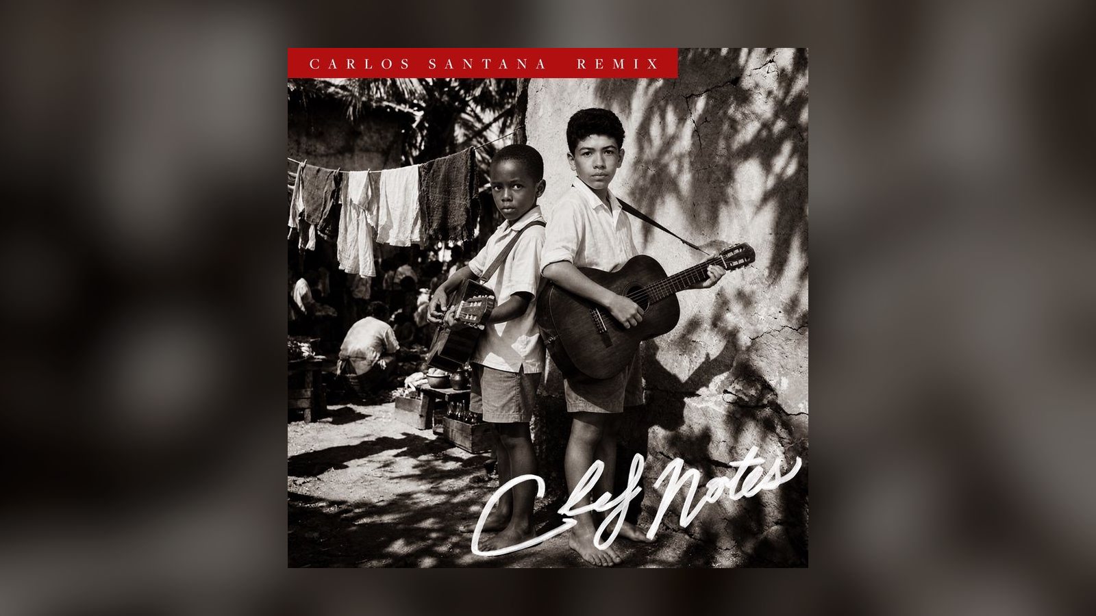 Wyclef Jean puts Carlos Santana on a "Freedom" remix, 27 years after "Maria Maria"